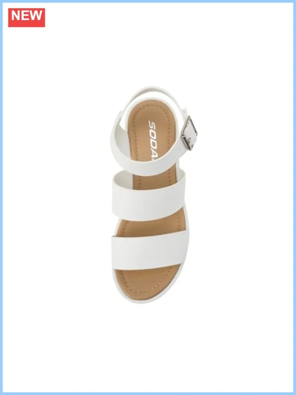 Open Toe Lug Sole Block Heel Sandals with Ankle Strap